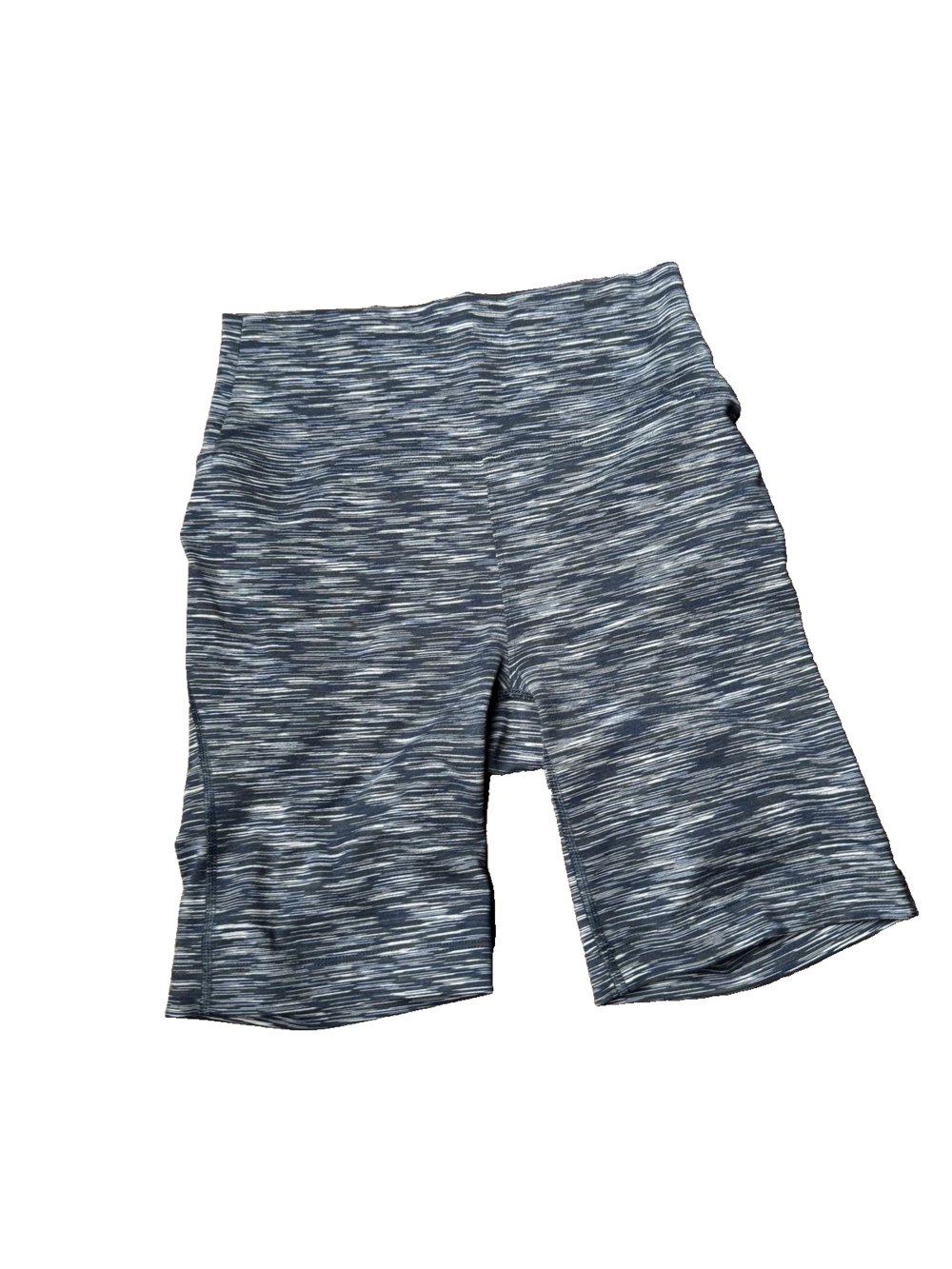 Outdoor Voices Shorts Womens XS Blue Gray Compression High Rise Biker Activewear